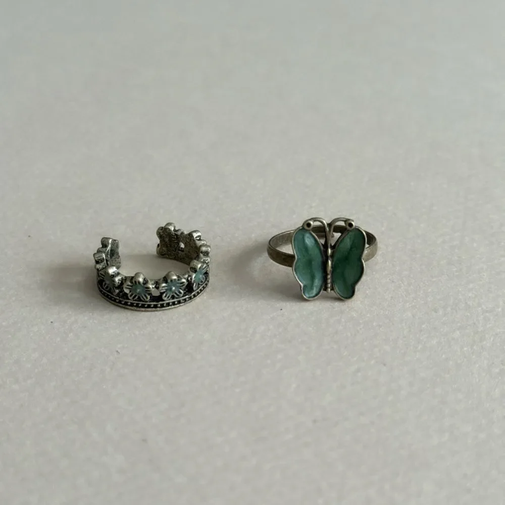 Boho ring set #1703